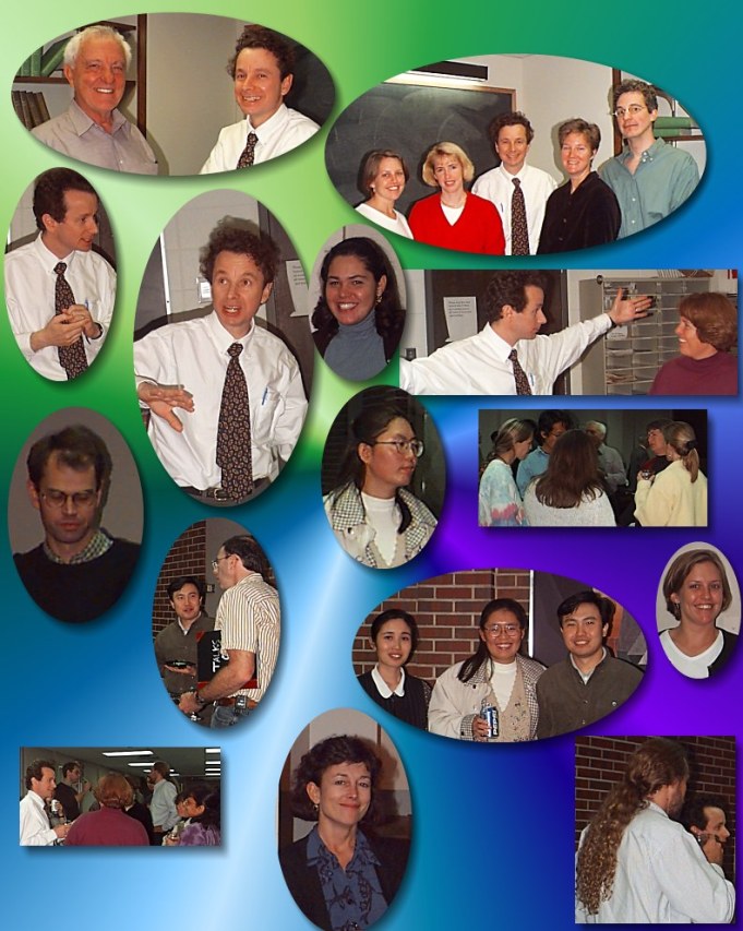 Photo collage from 1998 A R Martin Lecture