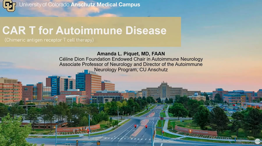CAR T Therapy for Autoimmune Disease (first slide of presentation)