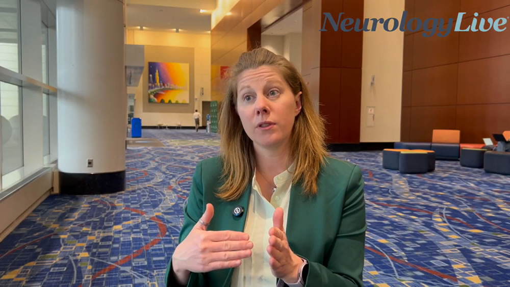 Evaluating CAR-T Miv-Cel in Stiff Person Syndrome (video still of Dr. Amanda Piquet)