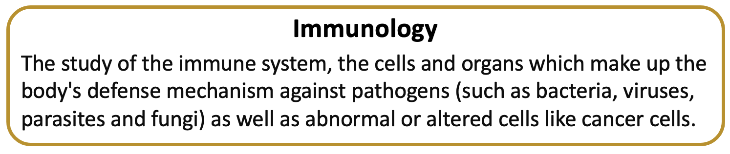 Immunology Def