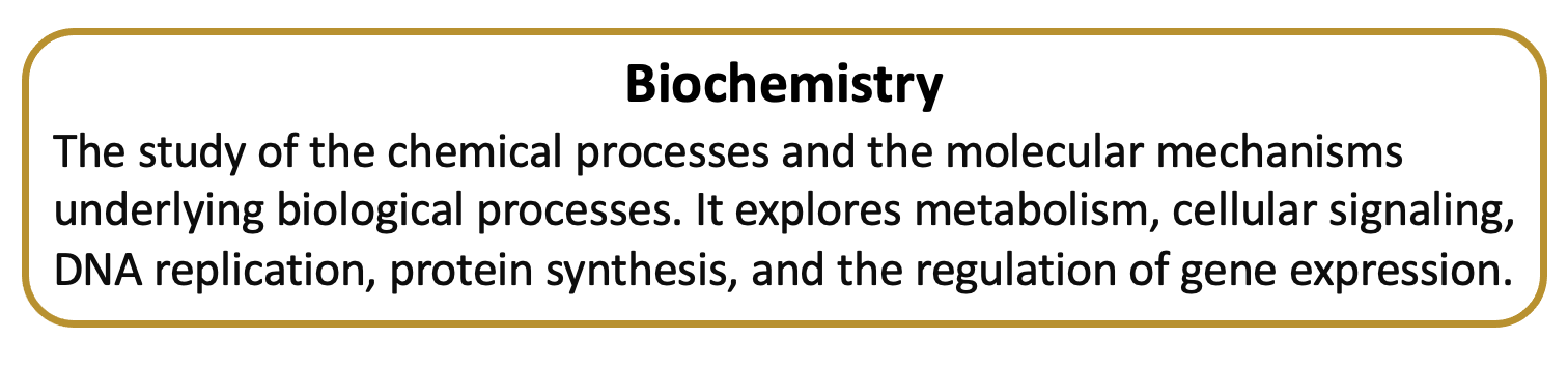 biochemistry