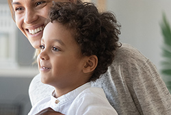 doctor with pediatric patient
