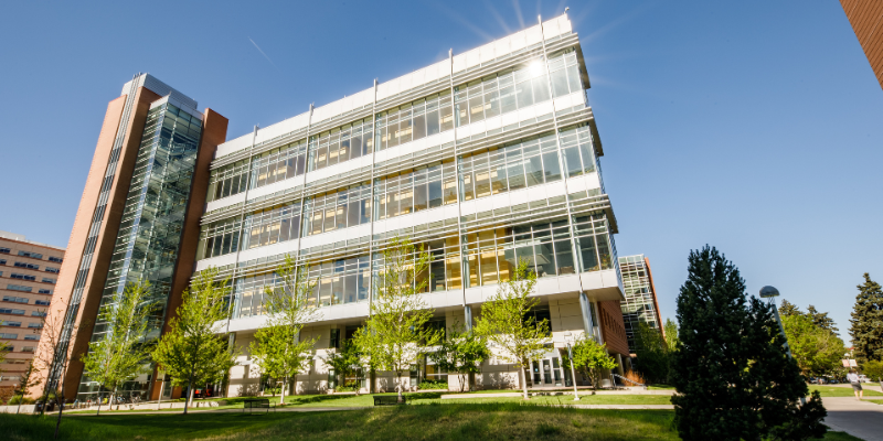 AO1 Building exterior, CU Anschutz