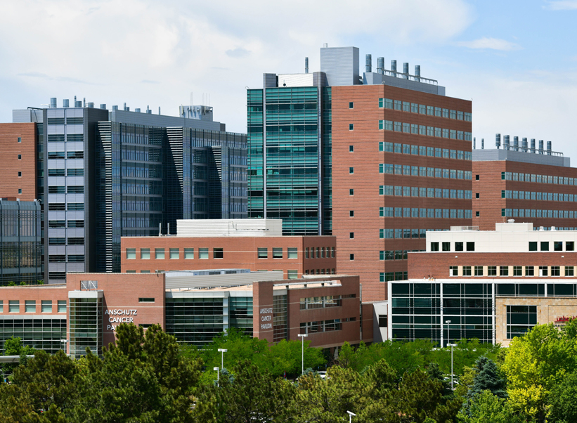 CU Anschutz campus skyline