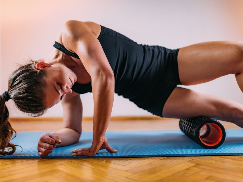 Foam roller discount it band stretch