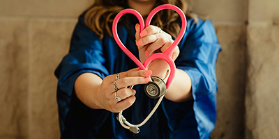 heart shaped stethoscope