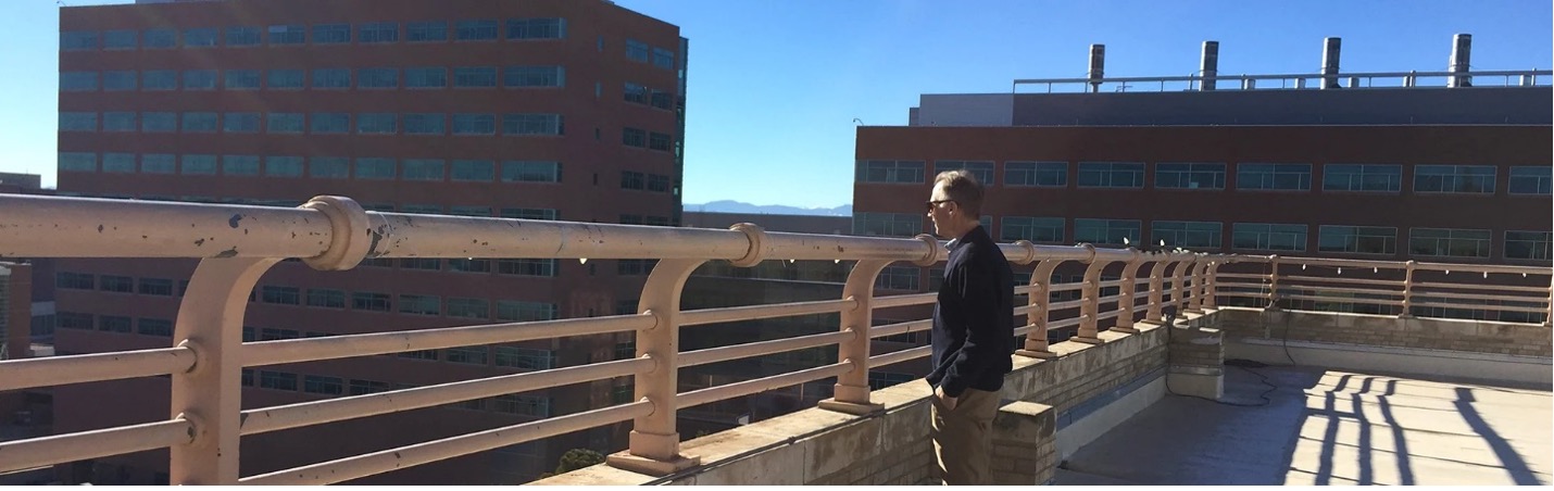 Paul O'Hara on Fitzsimmons Walkout Balcony