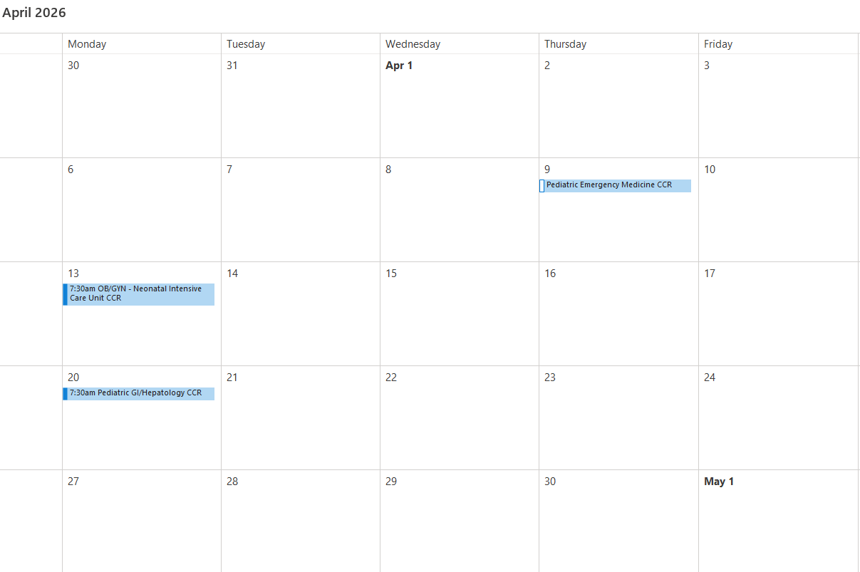 CHCO CCRs and Target Zero Sessions