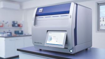 QIAcuityDx Digital PCR System Picture in a lab