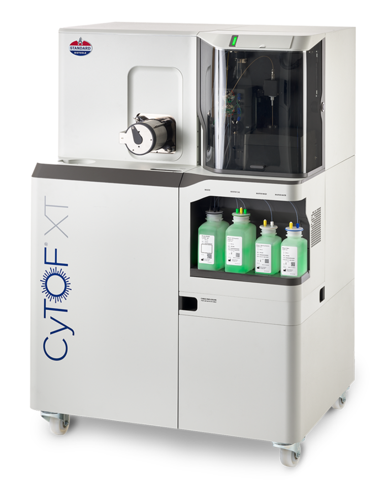 Photo of the Standard BioTools CyTOF-XT. 