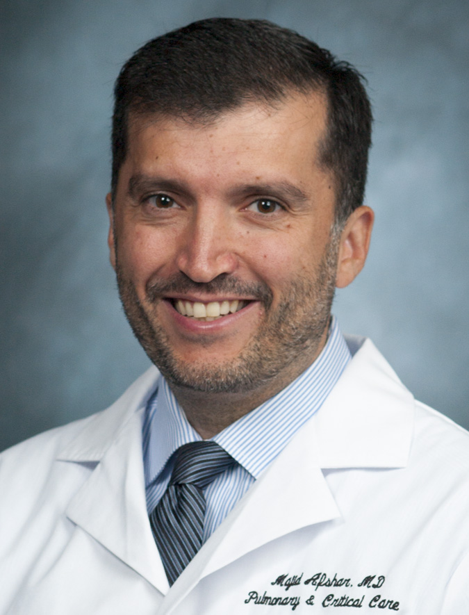 A picture of Majid Afshar, a collaborator of CoPARC