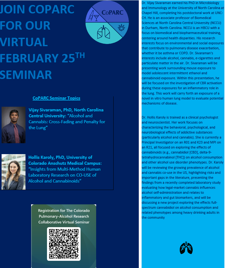 CoPARC Seminar Flyer February