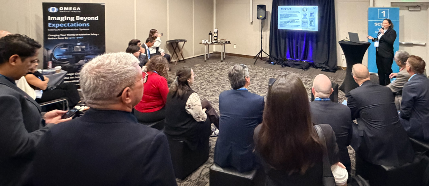 Kate Berall Giving Oral Presentation at Conference