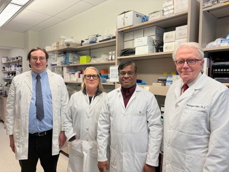 photograph of Potter lab professionals at work