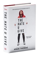 Picture of the cover of the book, The Hate You Give.