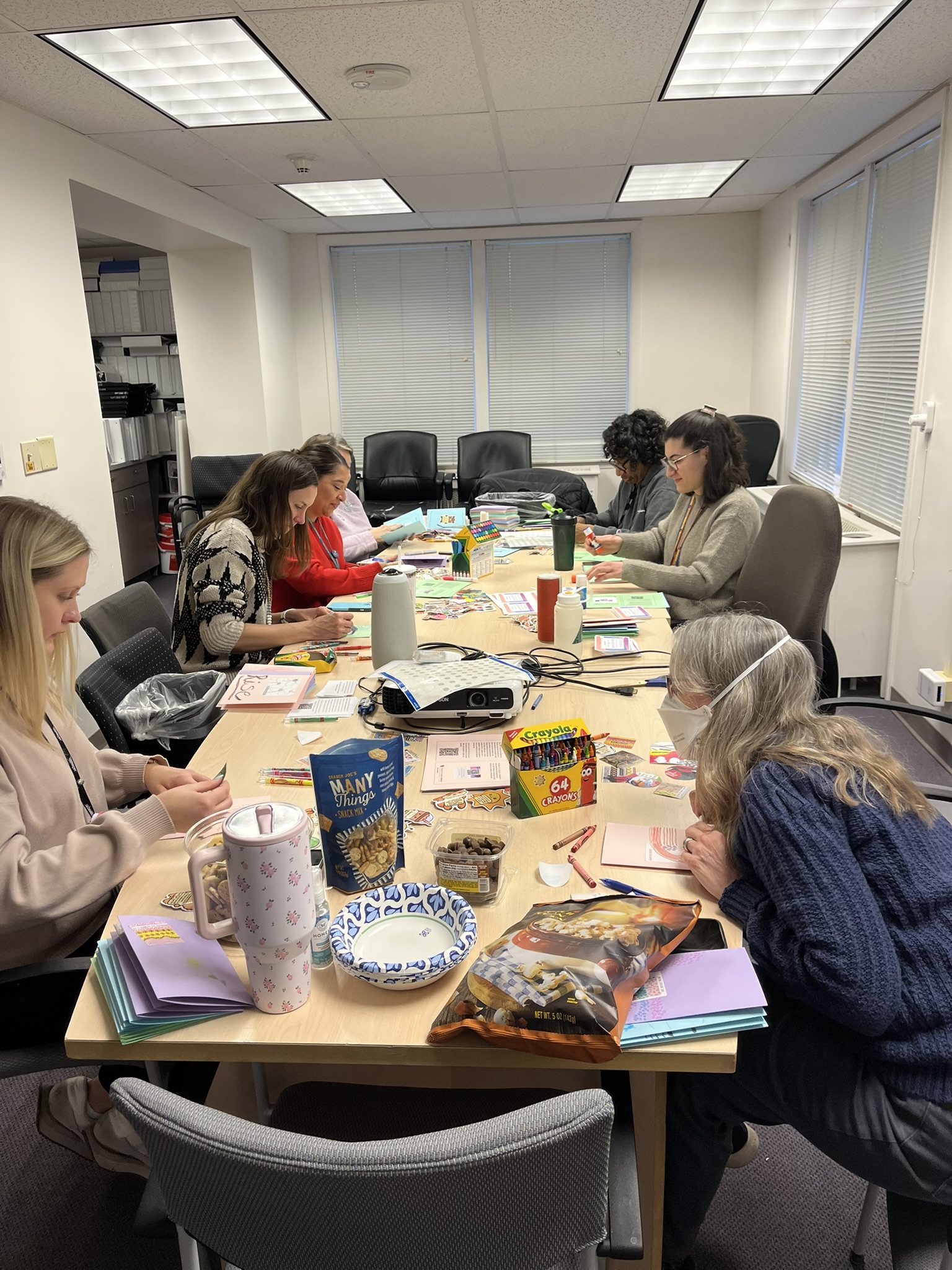 Teammakingcardstogether