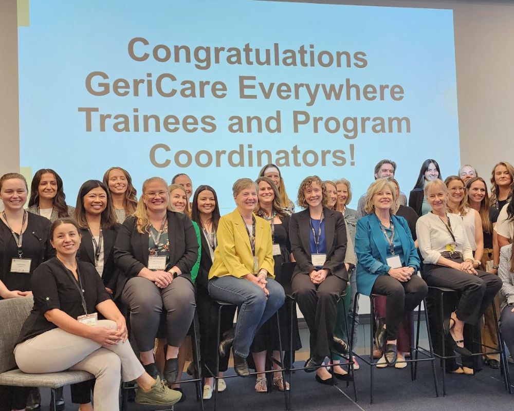 The Fall 2024 GeriCare Everywhere class, an initiative bringing older adult considerations to healthcare across various health fields.