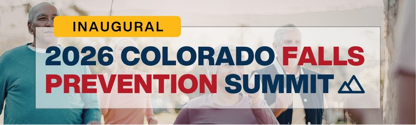 Colorado Falls Prevention Summit graphic