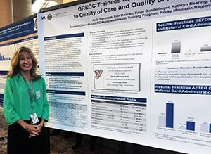 Kady Nearing, PhD, Associate Director for Education and Evaluation, GRECC at GSA Conference, Austin, TX, November 2019