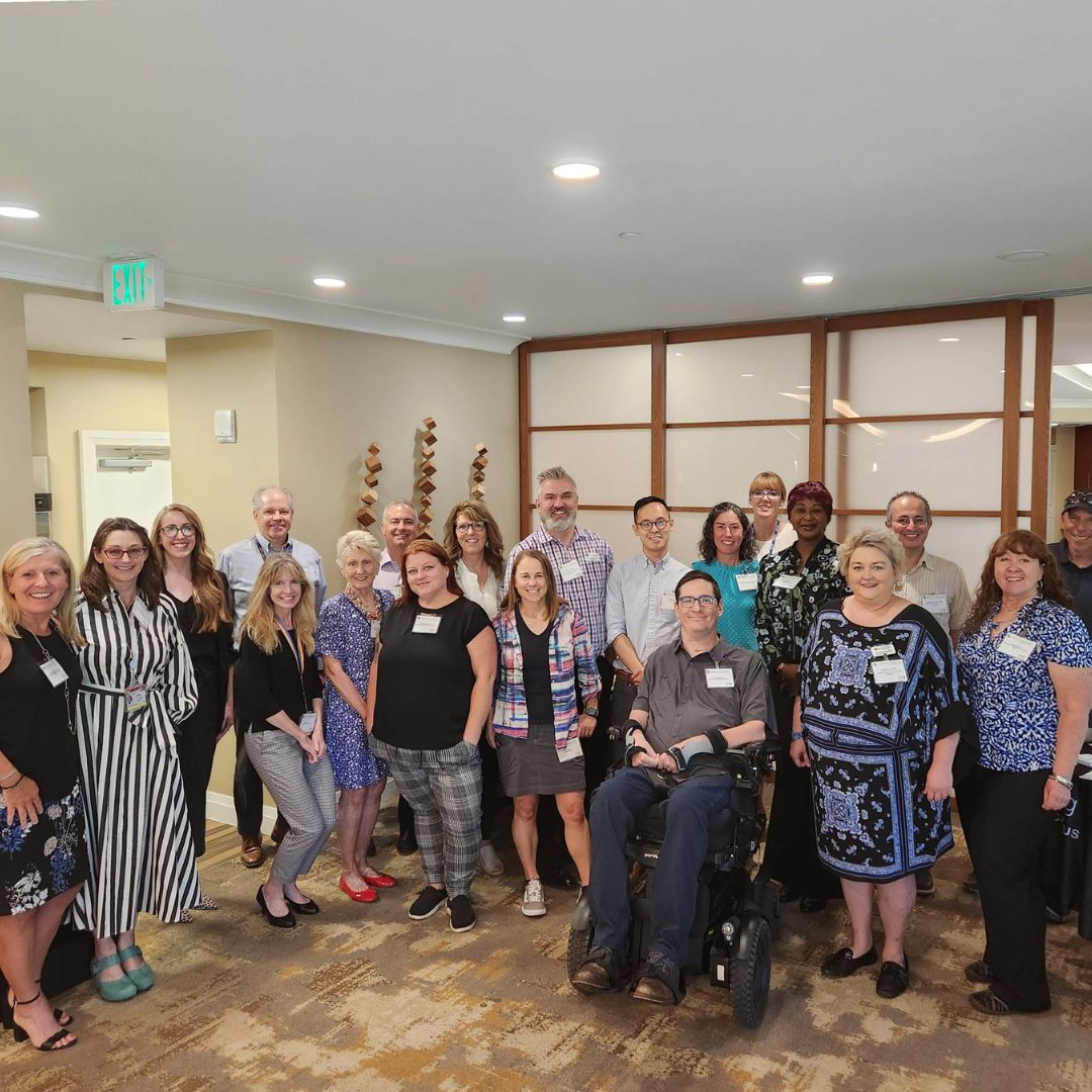 Members of the I KNOW Care Network at a networking meet-up.