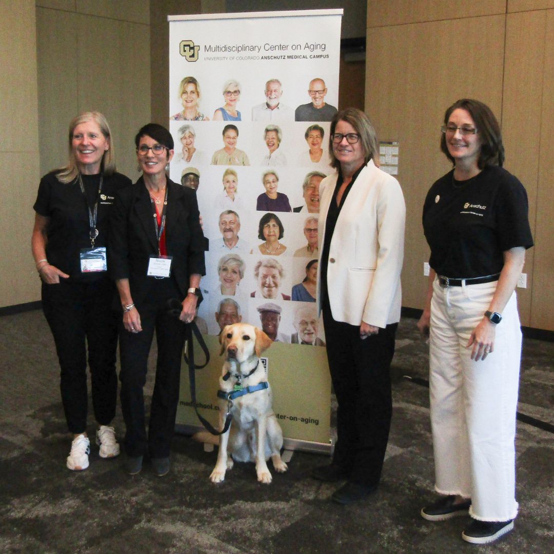 Speakers gather to pose at the 2025 Community Research Symposium.