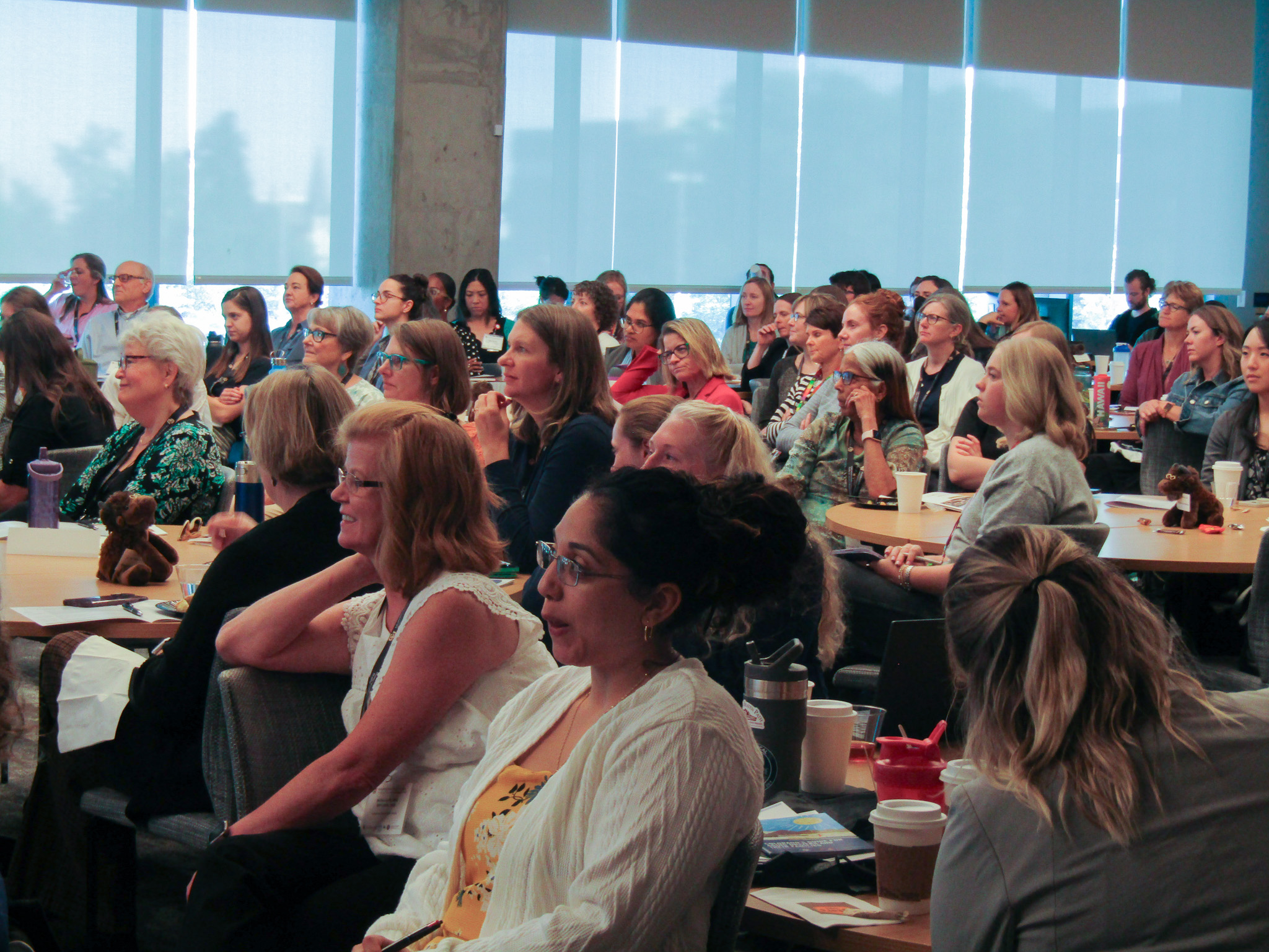 Photo of audience from the Rocky Mountain Geriatrics Conference.