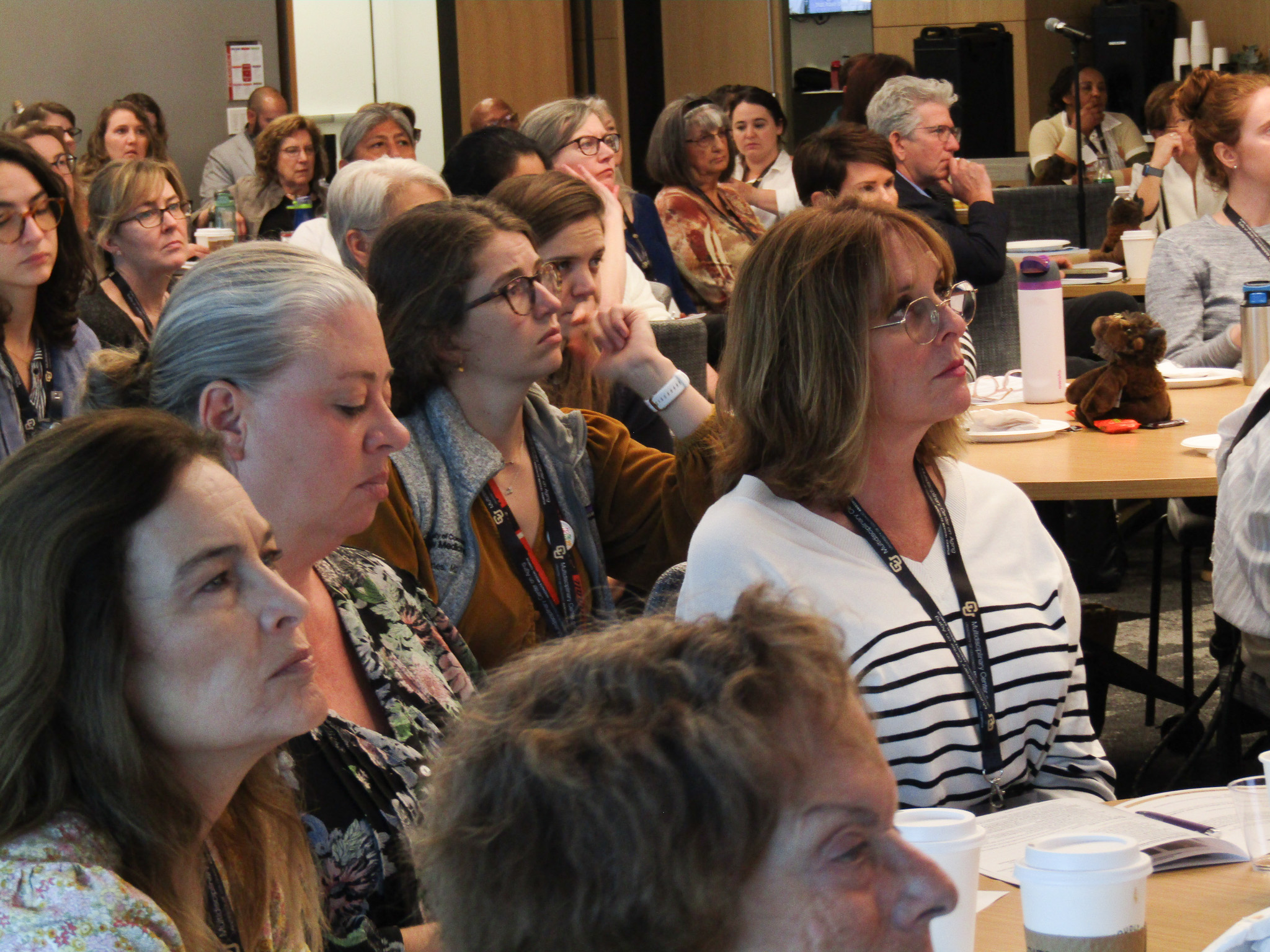 Photo of audience from the Rocky Mountain Geriatrics Conference.