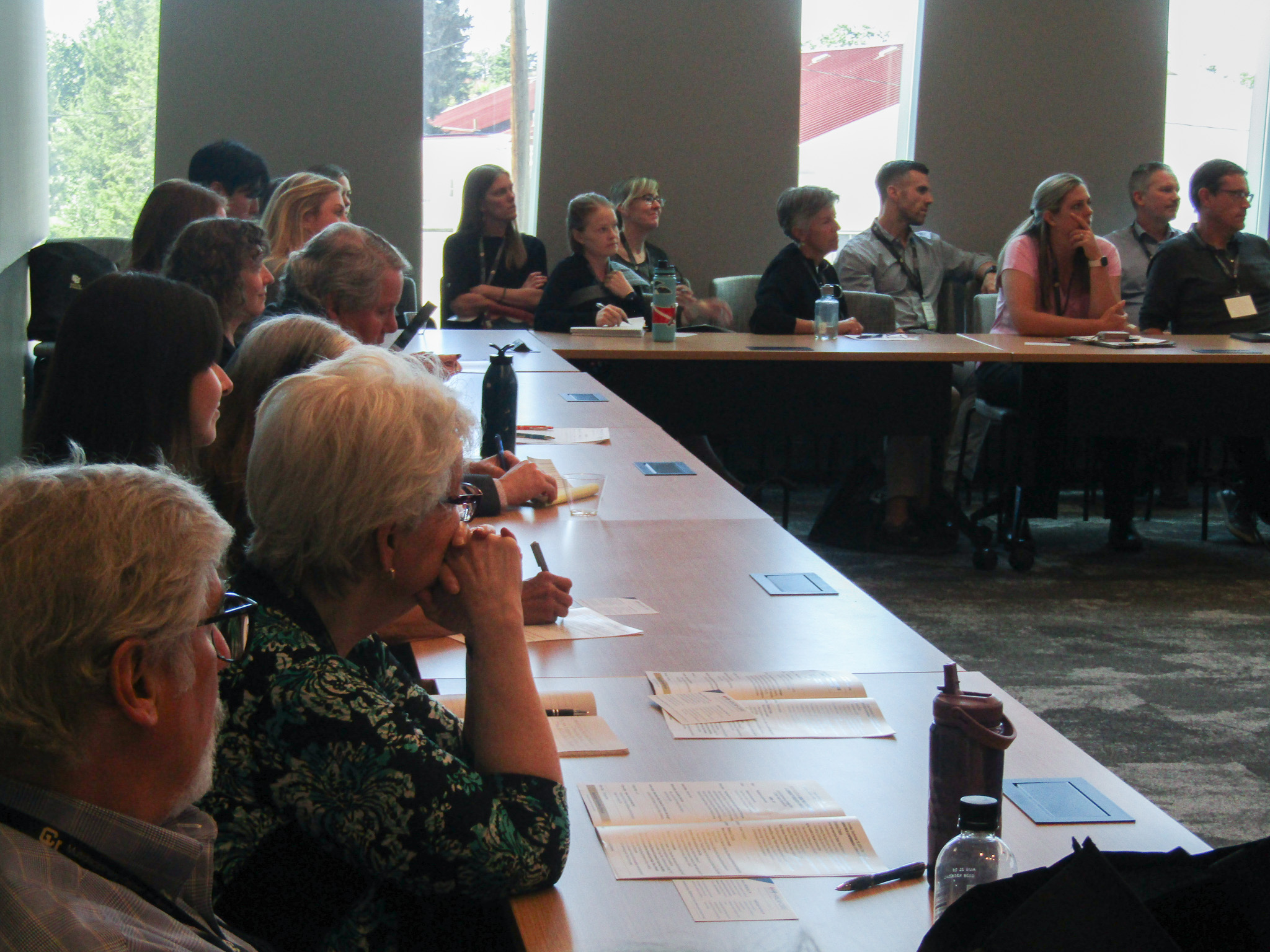 Photo of attendees at a breakout session.