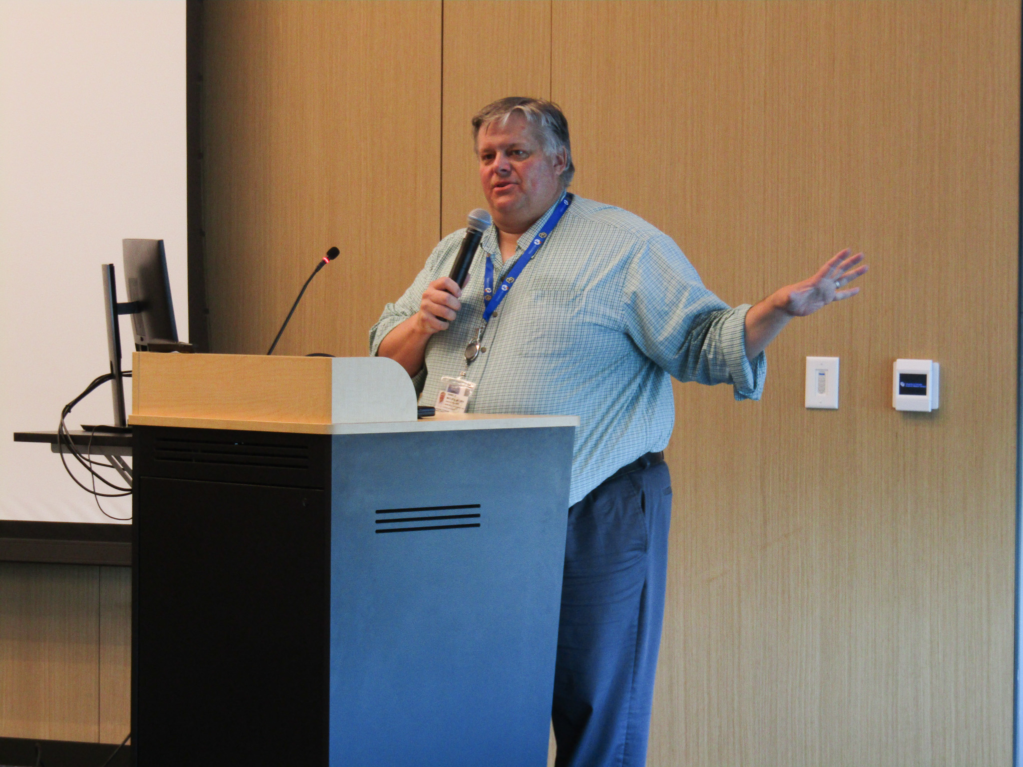 Dr. Dan Matlock presents at the Rocky Mountain Geriatrics Conference.