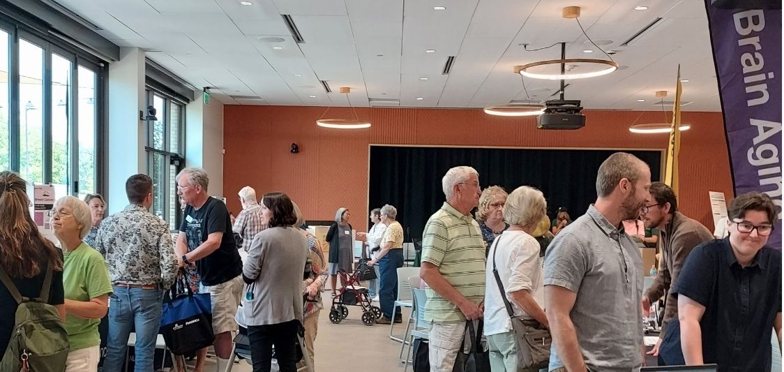 Attendees at the Research Roadshow.