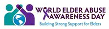 world elder abuse day logo