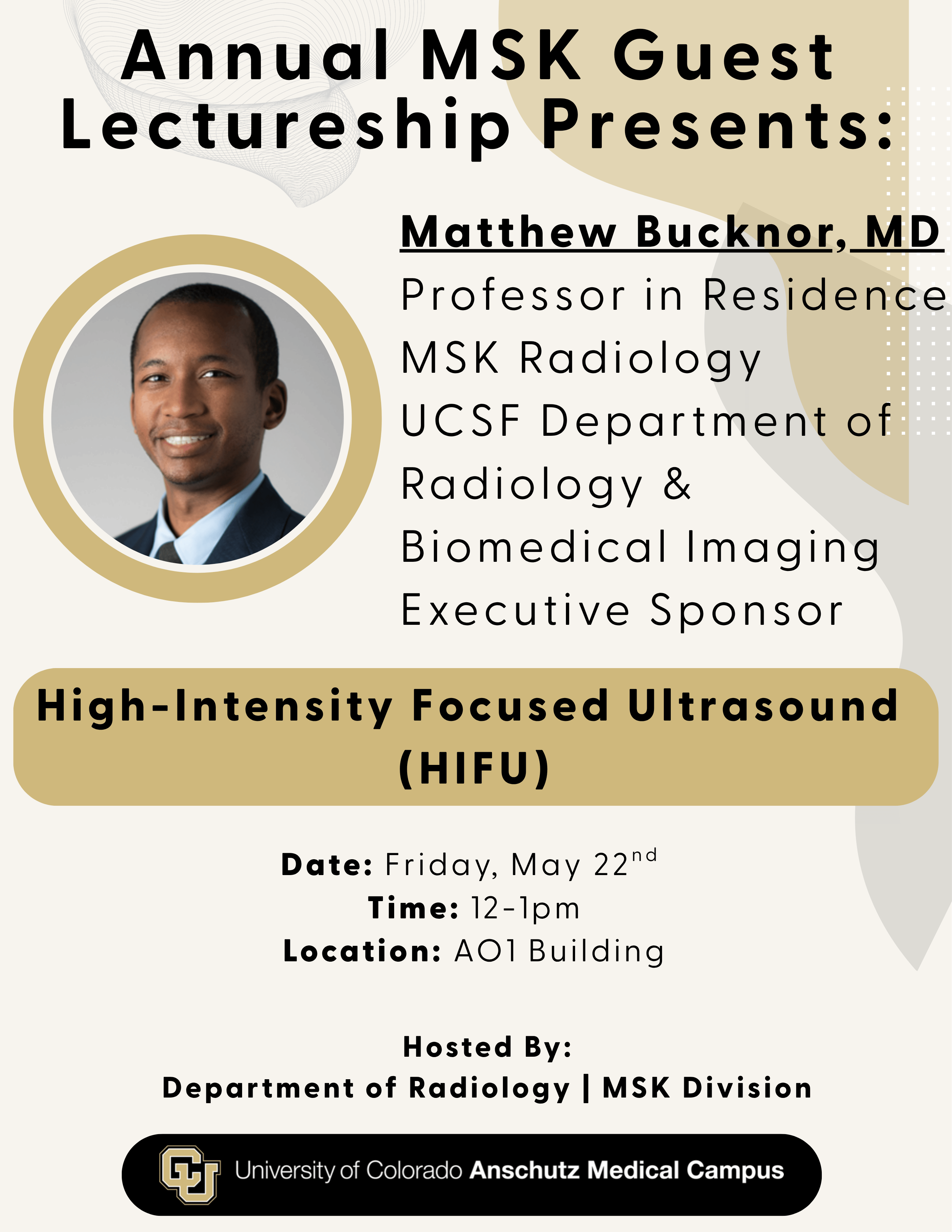 MSK Guest Speaker