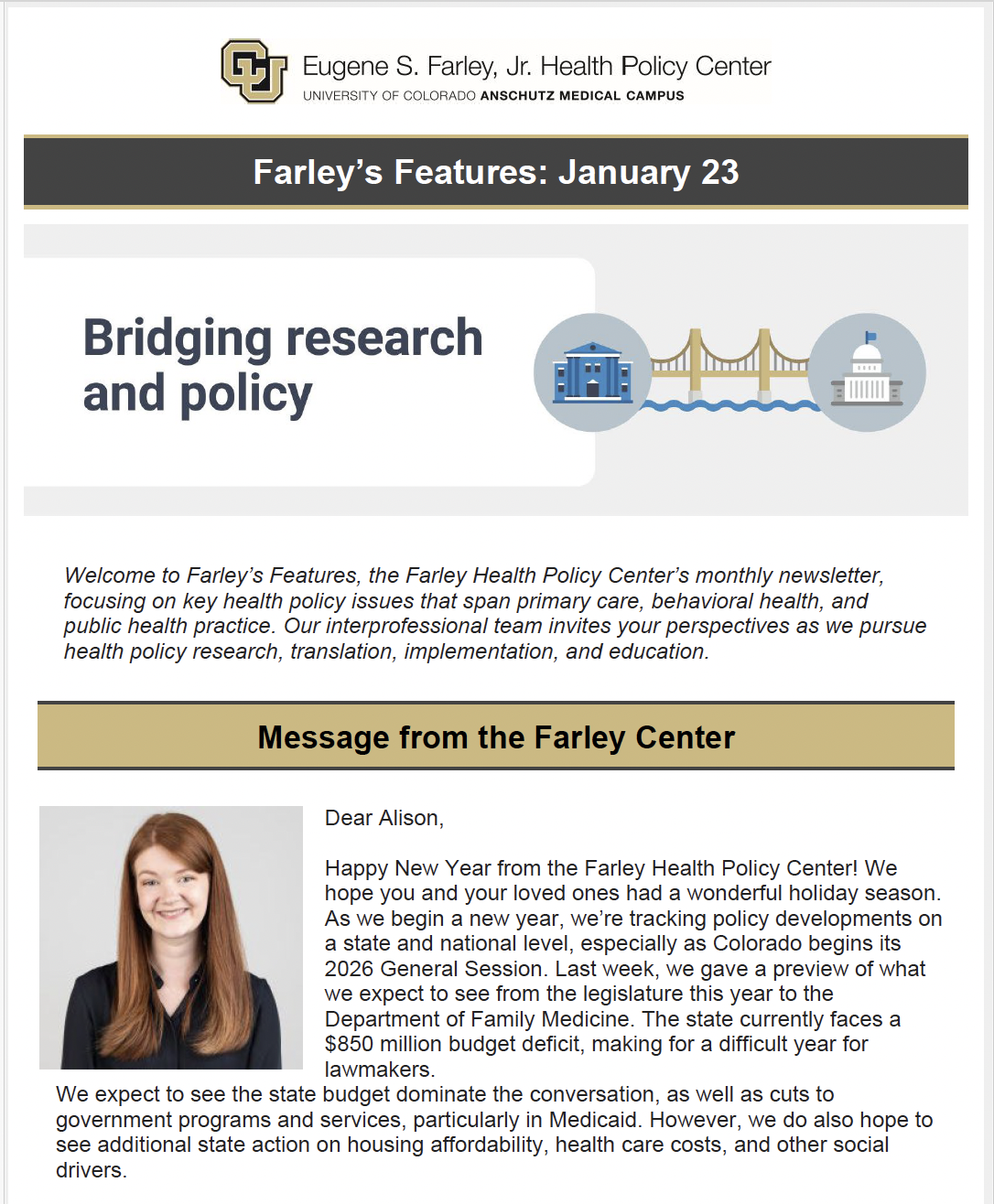 Farley's Features January 2026