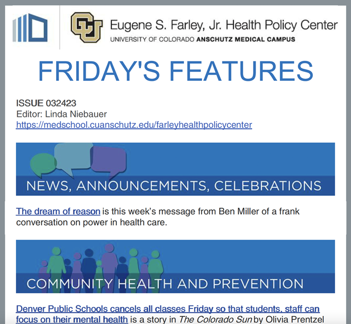 Friday's Features March 24, 2023
