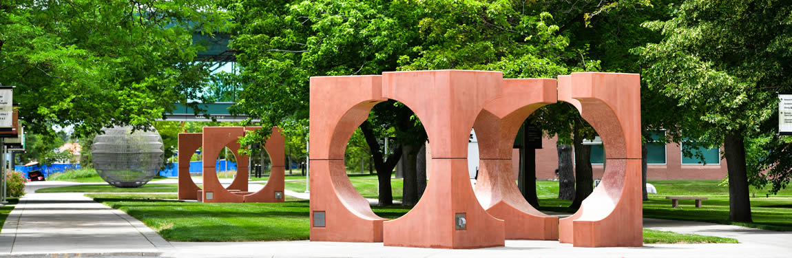 Anschutz campus sculptures -- 850 x 350