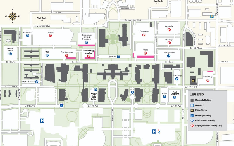 CU Anschutz Visitor Parking