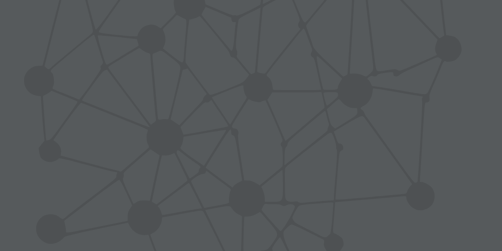 a gray graphic with faded back nodes connected by lines representing neural networks
