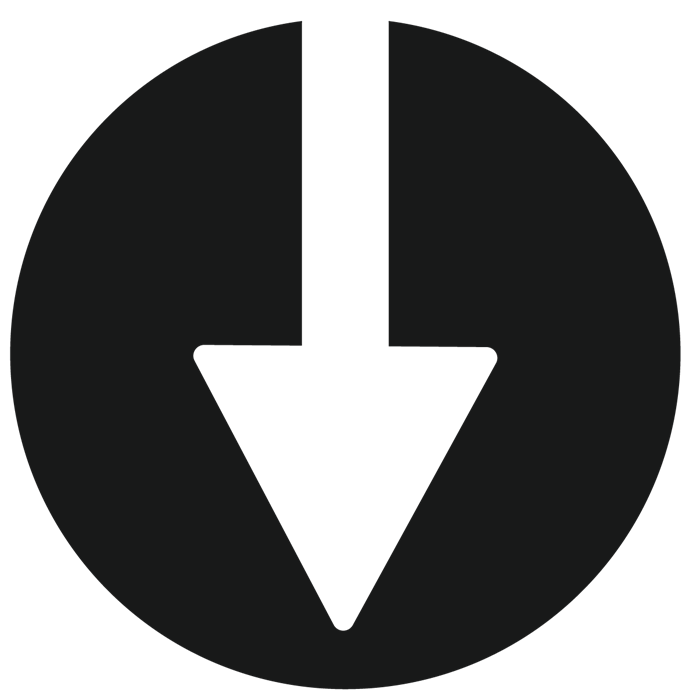 Iconofadownwardpointingarrow