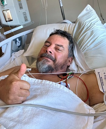 MarkMucilinhospitalbed