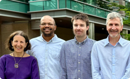 Mercedes Rincon, PhD; Felipe Pereira, PhD; Bryan Johnson, PhD candidate, James DeGregori, PhD