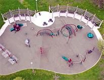 emptyplaygroundseenfromabove