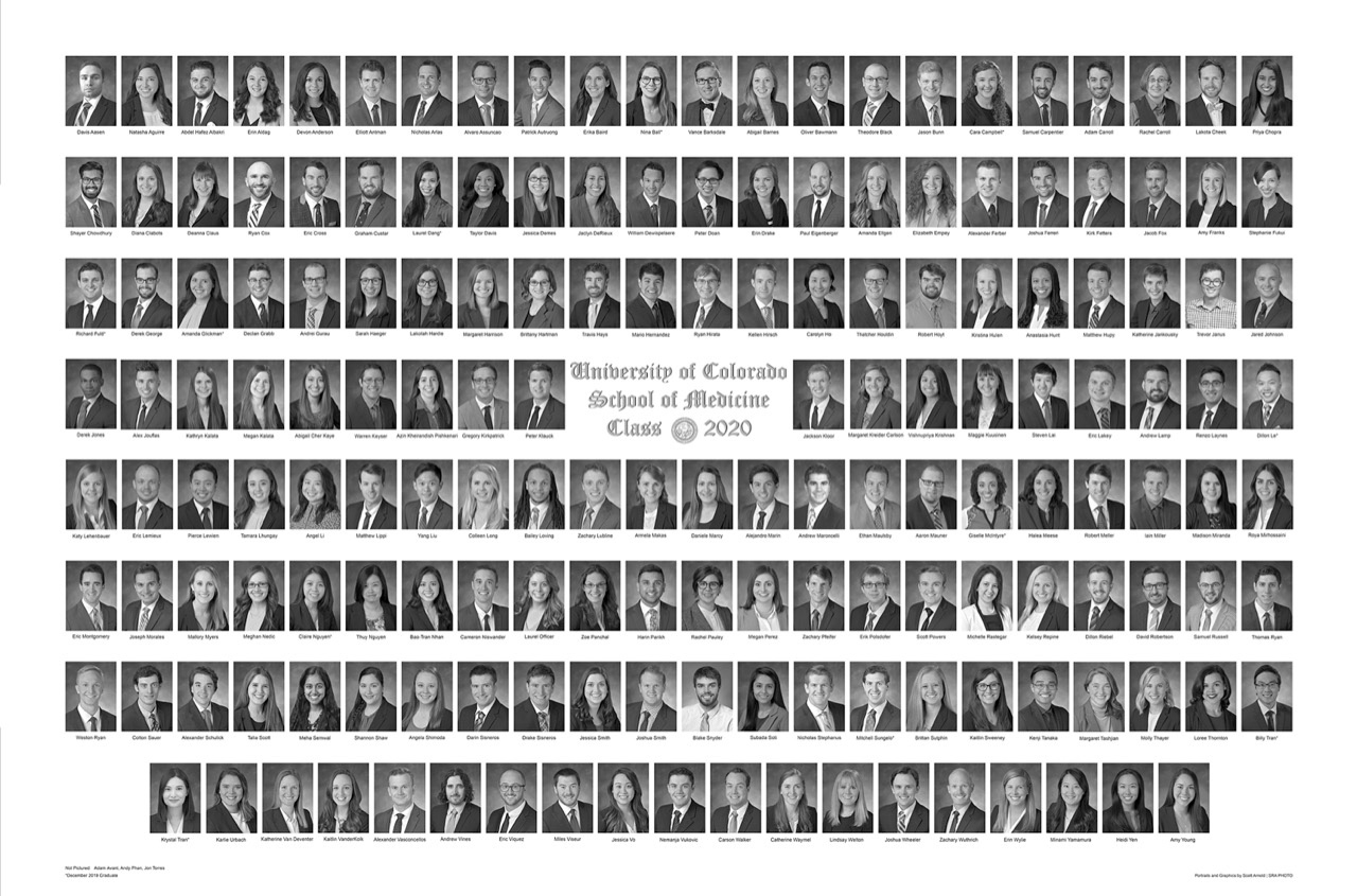 Class of 2020 portraits