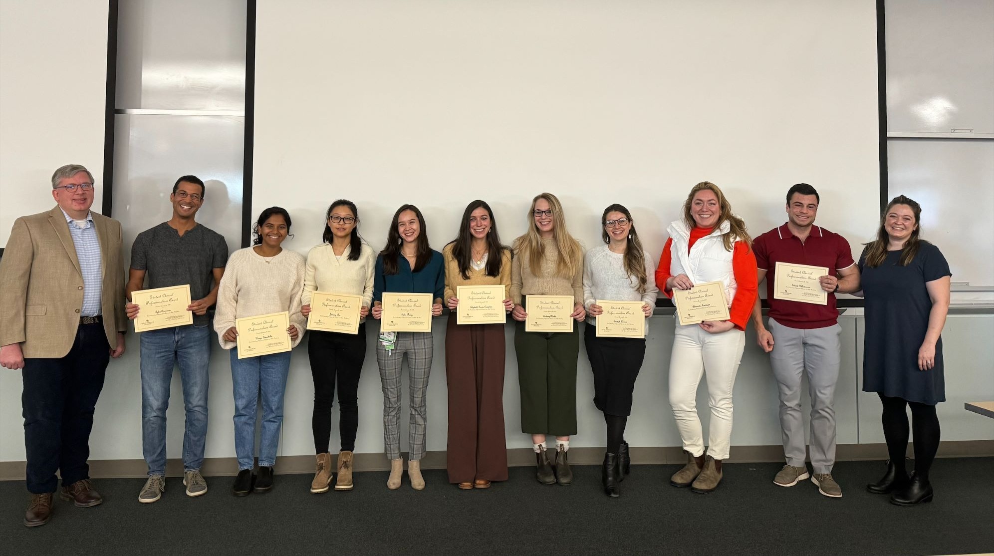 Classof2025ClinicalProfessionalismAwardWinners