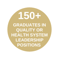 150GraduatesinQualityorHealthSystemLeadershipPositions