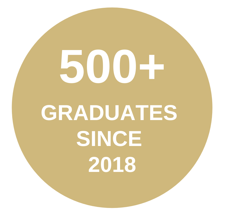 500graduatessince2018