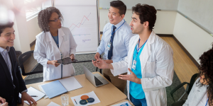 Doctor board meeting