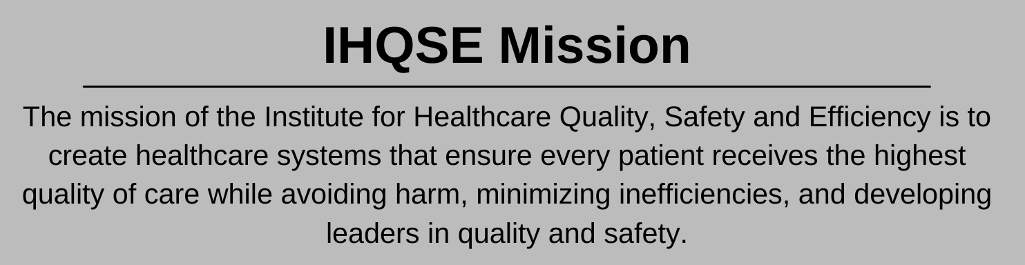 IHQSEMissionStatement