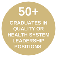 50+ graduates in leadership positions