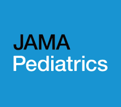 JAMA Pediatrics on blue background