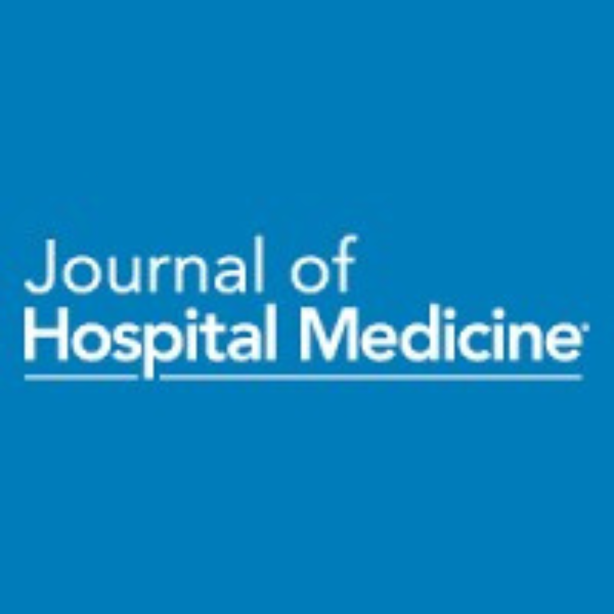 JournalofHospitalMedicine